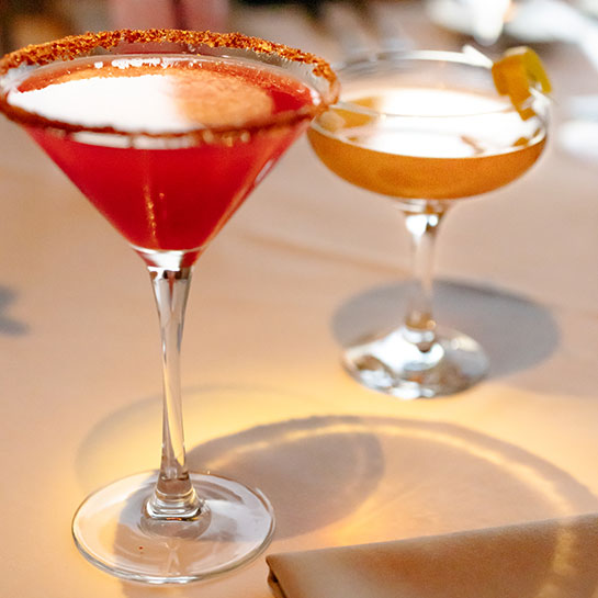 Orange Sky Martinis